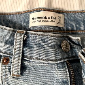 Abercrombie Ultra High Rise Kick Flare
